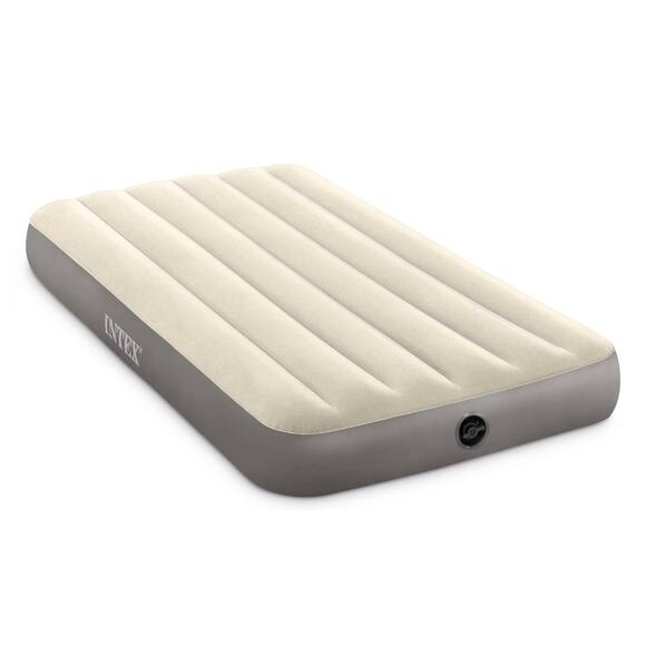 Intex 64101E Dura-Beam Air Mattress Twin 10in Height 300lb Limit No Pump S21 - Picture 1 of 8